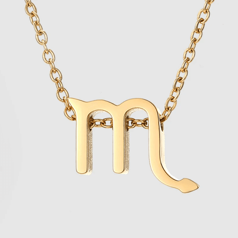 Naszyjnik z zawieszką znaku zodiaku