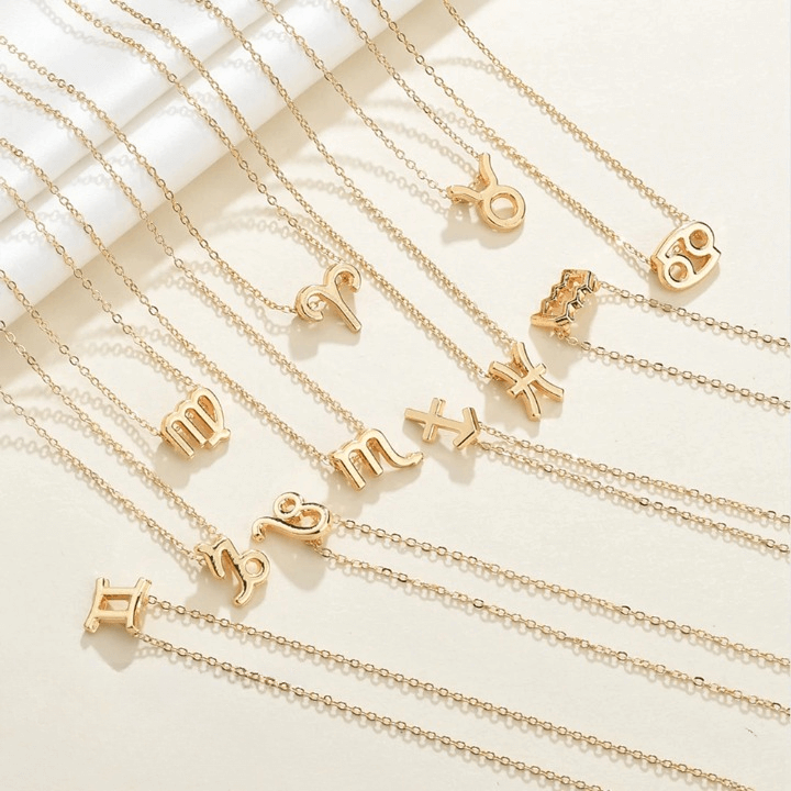 Naszyjnik z zawieszką znaku zodiaku