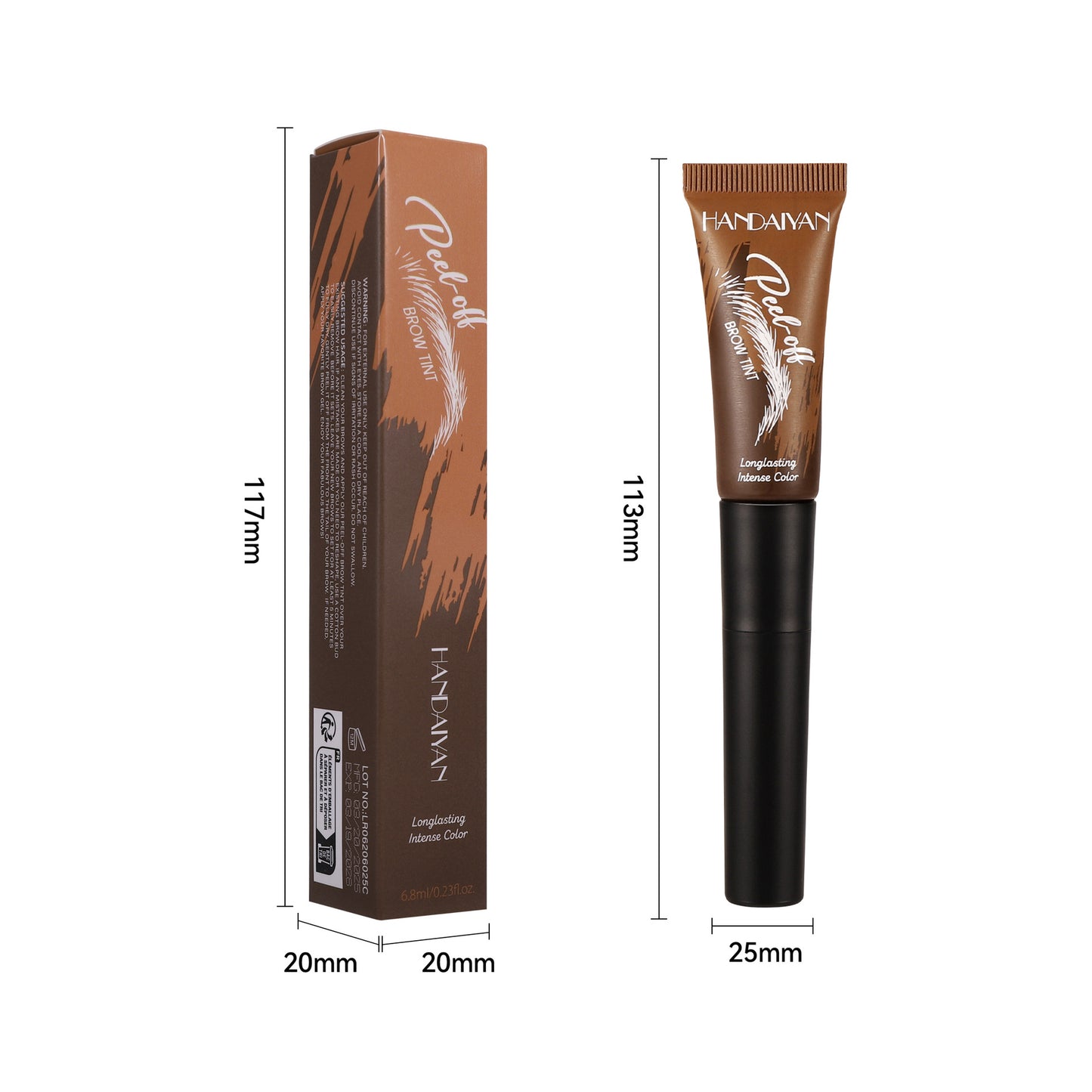 PEEL- OFF BROW TINT